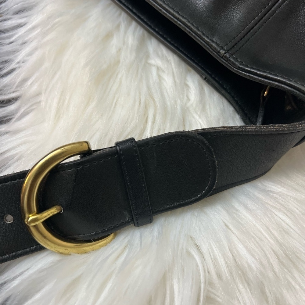 Vintage COACH ERICKSON
SOHO Black Leather Shoulder
Bag 4169 - Picture 11 of 14